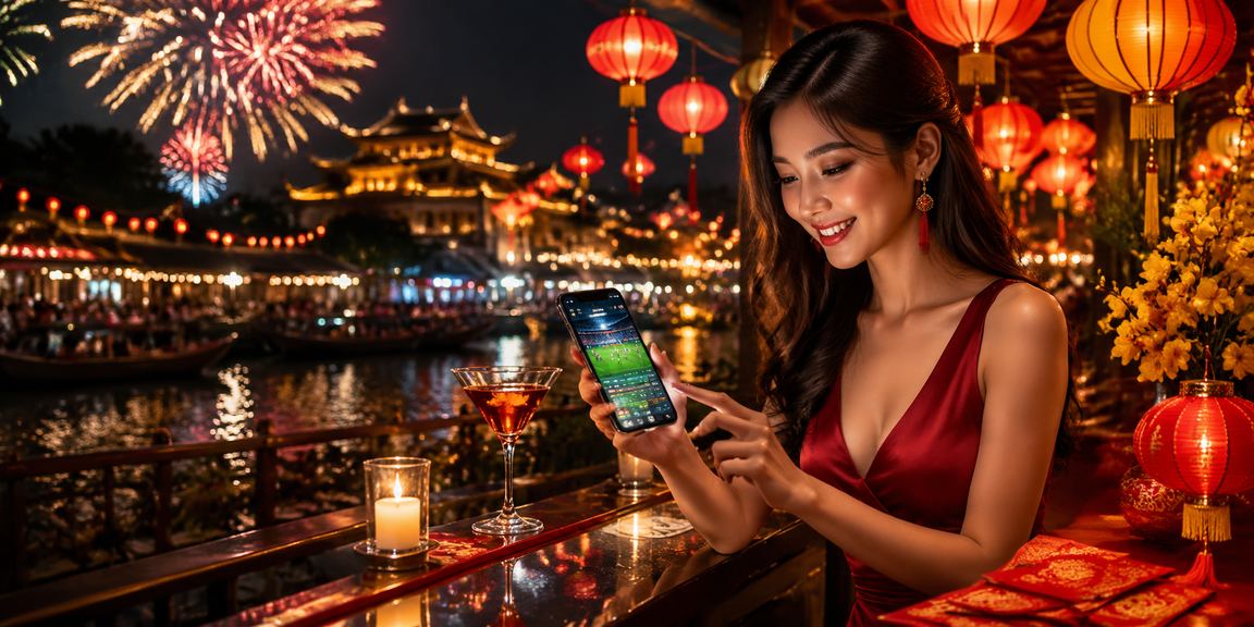 Người xem cá cược thể thao tại chợ đêm Huế, trải nghiệm nền tảng trên điện thoại